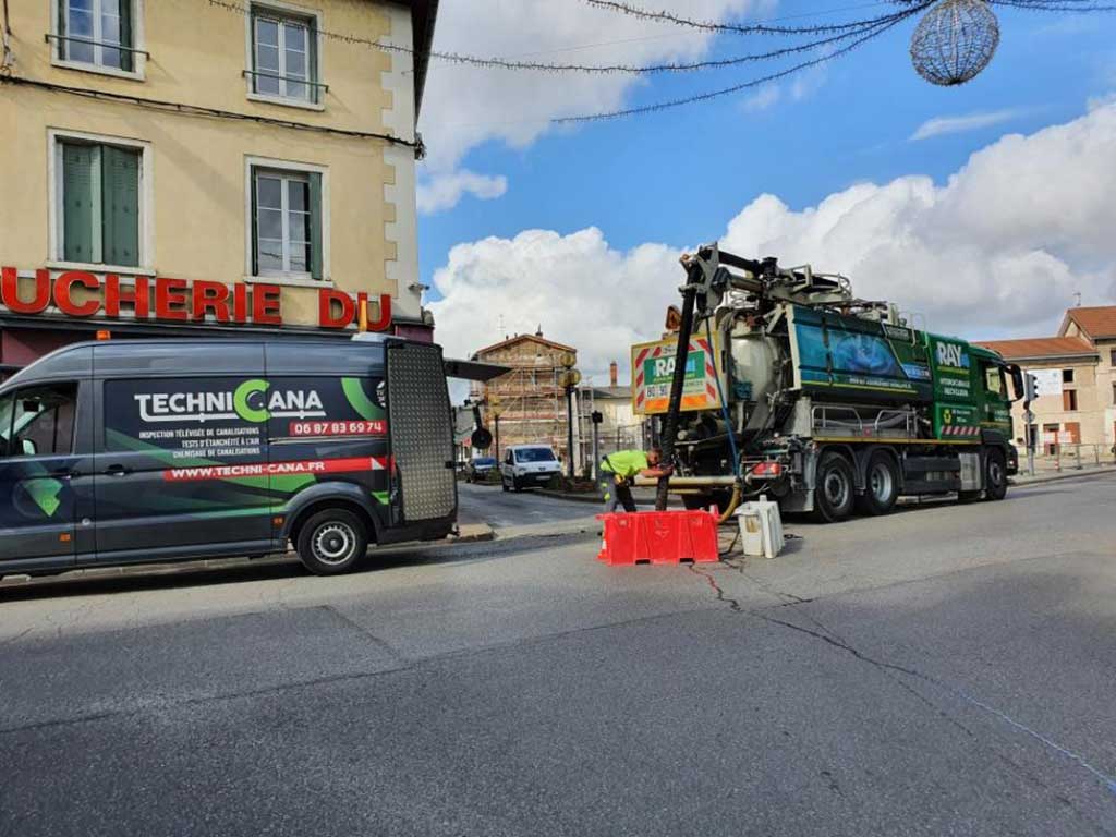 Inspection et Curage Techni Cana Ray assainissement