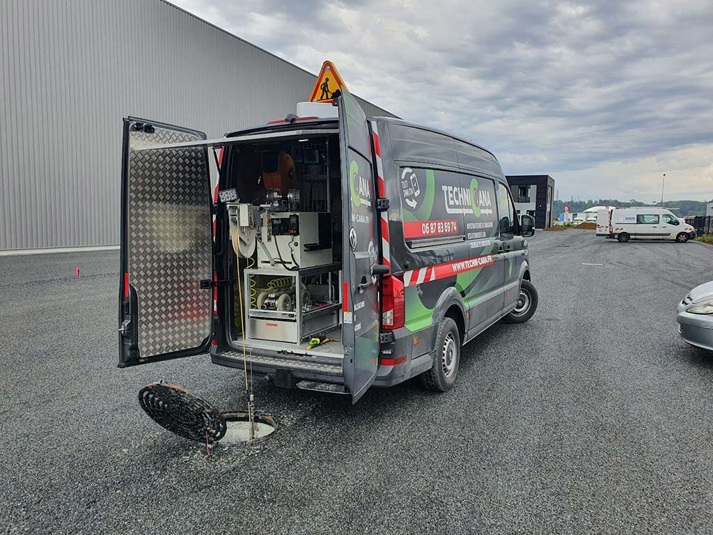 camion intervention TechniCana inspection de canalisation